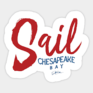 Sail Chesapeake Bay Sticker